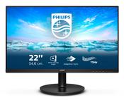 Philips V Line 222V8LA/00 computer monitor 54.6 cm (21.5") 1920 x 1080 pixels Full HD LCD Black image