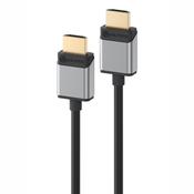 ALOGIC Slim Super Ultra 8K HDMI to HDMI Cable – Male to Male - Space Grey - 1m image