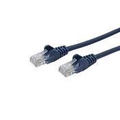 connektgear 15m RJ45 CAT5e UTP Stranded Flush Moulded Network Cable - 24AWG - Blue image