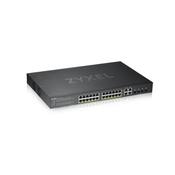 Zyxel GS1920-24HPv2 Managed L2/L3/L4 Gigabit Ethernet (10/100/1000) Power over Ethernet (PoE) Black image