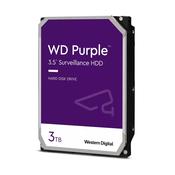 Western Digital Blue Purple internal hard drive 3 TB 5400 RPM 64 MB 3.5" Serial ATA III image