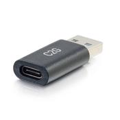 C2G USB-C® Female to USB-A Male SuperSpeed USB 5Gbps Adapter Converter image