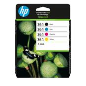 HP N9J73AE/364 Ink cartridge multi pack Bk,C,M,Y, 4x300 pages ISO/IEC 24711 Pack=4 for HP PhotoSmart B 110/C 309/D 5460/Plus/Premium image
