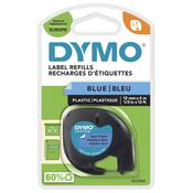 Dymo 91205/S0721650 DirectLabel-etikettes Polyester blue 12mm x 4m for Dymo LetraTag image
