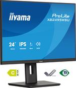 iiyama ProLite XB2495WSU-B1 computer monitor 61.2 cm (24.1") 1920 x 1200 pixels WUXGA LCD Black image