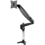 StarTech.com Desk Mount Monitor Arm for Single VESA Display up to 32" or 49" Ultrawide 8kg/17.6lb - Full Motion Articulating &amp; Height Adjustable - C-Clamp, Grommet - Single Monitor Arm image