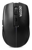 DICOTA D32044B mouse Home Ambidextrous RF Wireless + Bluetooth + USB Type-A Optical 1600 DPI image