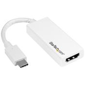 StarTech.com USB-C to HDMI Adapter - White - 4K 60Hz image