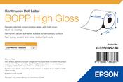 Epson BOPP High Gloss Label - Continuous Roll: 203mm x 68m image