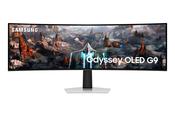 Samsung G93SC computer monitor 124.5 cm (49") 5120 x 1440 pixels Dual QHD OLED Silver image