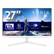 Philips Evnia 5000 computer monitor 68.6 cm (27") 3840 x 2160 pixels 4K Ultra HD LCD White image