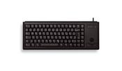CHERRY G84-4400 TRACKBALL KEYBOARD Corded,PS2, Black, (QWERTY - UK) image