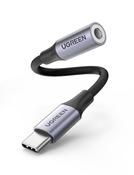 Ugreen 80154 mobile phone cable Black, Grey USB C 3.5mm image