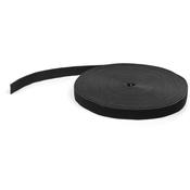 StarTech.com 50ft Hook and Loop Roll - Cut-to-Size Reusable Cable Ties - Bulk Industrial Wire Fastener Tape /Adjustable Fabric Wraps Black / Resuable Self Gripping Cable Management Straps image