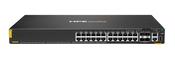 HPE Aruba Networking CX 6200F 24G Class-4 PoE 4SFP+ 370W Switch image