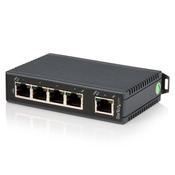 StarTech.com 5-port industrial Ethernet switch - DIN rail mountable image