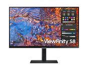 Samsung LS27B800PXP computer monitor 68.6 cm (27") 3840 x 2160 pixels 4K Ultra HD LED Black image
