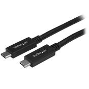 StarTech.com USB-C to USB-C Cable - M/M - 1 m (3 ft.) - USB 3.0 (5Gbps) image