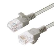 Microconnect V-UTP6005-SLIM networking cable Grey 0.5 m Cat6 U/UTP (UTP) image