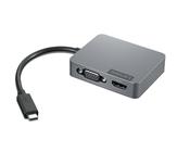 Lenovo 4X91A30366 laptop dock/port replicator Wired USB 2.0 Type-C Grey image