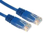 Cables Direct 1m Cat5e networking cable Blue U/UTP (UTP) image