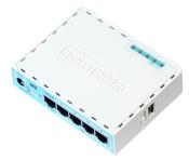 Mikrotik RB750GR3 wired router Gigabit Ethernet Turquoise, White image