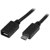 StarTech.com Micro-USB Extension Cable - M/F - 0.5m (20in) image