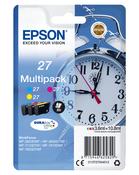 Epson C13T27054012/27 Ink cartridge multi pack C,M,Y 3x350pg3x3,6ml Pack=3 for Epson WF 3620 image