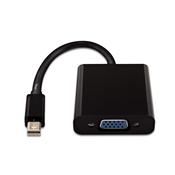 V7 Black Video Adapter Mini DisplayPort Male to VGA Female image