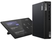 Lenovo ThinkSmart Tiny Kit Intel® Core™ i3 i3-13100T 16 GB DDR4-SDRAM 256 GB SSD Windows 11 IoT Enterprise Mini PC Black image