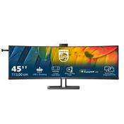 Philips 6000 series 45B1U6900CH/00 computer monitor 113 cm (44.5") 5120 x 1440 pixels UltraWide Dual Quad HD LED Black image