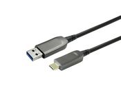 Vivolink PROUSBCAMMOP15 USB cable USB 3.2 Gen 1 (3.1 Gen 1) 15 m USB C USB A Black image