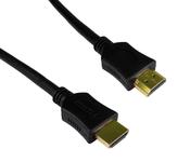 Cables Direct 1m HDMI, M - M HDMI cable HDMI Type A (Standard) Black image