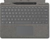 Microsoft Surface Pro Signature Keyboard w/ Slim Pen 2 QWERTY Microsoft Cover port Platinum image