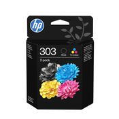 HP 3YM92AE/303 Printhead cartridge multi pack black + color 4ml Pack=2 for HP Envy Photo 6230/e image