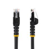StarTech.com 5m CAT6 Ethernet Cable - LSZH (Low Smoke Zero Halogen) - 10 Gigabit 250Mhz 100W PoE RJ45 10GbE UTP Network Patch Cord Snagless with Strain Relief - Black, CAT 6, ETL Verified, 24AWG image
