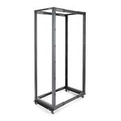 StarTech.com 42U 4-Post Server Rack, 19in Open Frame Rack with 40in (101cm) Mounting Depth and 1323lb (600kg) Weight Capacity, Mobile or Floor Mount IT Rack