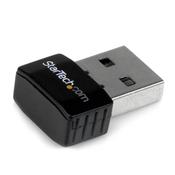 StarTech.com USB 2.0 300 Mbps Mini Wireless-N Network Adapter - 802.11n 2T2R WiFi Adapter image