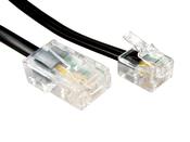Cables Direct RJ11/RJ45 3m Black image