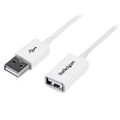 StarTech.com 3m White USB 2.0 Extension Cable A to A - M/F image