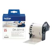Brother DK-22113 DirectLabel Etikettes Transparent 62mm x 15,24m for Brother P-Touch QL/700/800/QL 12-102mm/QL 12-103.6mm image
