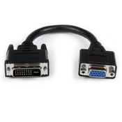 StarTech.com 8in DVI to VGA Cable Adapter - DVI-I Male to VGA Female image
