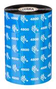 Zebra 4800 Resin thermal ribbon 450 m Black image