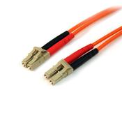 StarTech.com 10m Fiber Optic Cable - Multimode Duplex 50/125 - LSZH Fiber Jumper Cord - LC/LC image