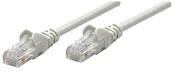 Intellinet Network Patch Cable, Cat6A, 0.25m, Grey, Copper, S/FTP, LSOH / LSZH, PVC, RJ45, Gold Plated Contacts, Snagless, Booted, Lifetime Warranty image