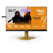 AOC AGON PRO CS24A computer monitor 61.2 cm (24.1") 1920 x 1080 pixels Full HD LED Black image
