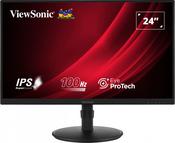 Viewsonic Display VG2408A computer monitor 61 cm (24") 1920 x 1080 pixels Full HD LED Black image