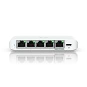 Ubiquiti UniFi Flex Mini 2.5G Managed 2.5G Ethernet (100/1000/2500) Power over Ethernet (PoE) Desktop White image