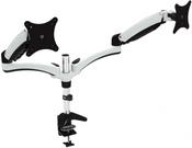 Amer Mounts HYDRA2 monitor mount / stand 71.1 cm (28") Black, Chrome, White Desk image