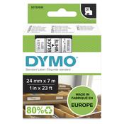 Dymo 53713/S0720930 DirectLabel-etikettes black on white 24mm x 7m for Dymo D1 6-24mm/400 Duo image